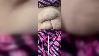 Stepdad Watches Voluptuous BBW Undress in New Skirt