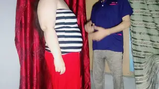 Curvy Indian BBW Takes Anal on an Office Desk