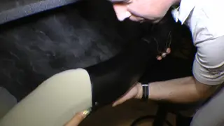 European MILF Rides in Stockings at a Hotel
