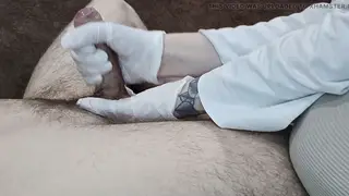 European Nurse In Uniform Delivers Handjob Cumshot At Clinic