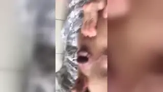 Stranger Takes Bareback Gloryhole Encounter