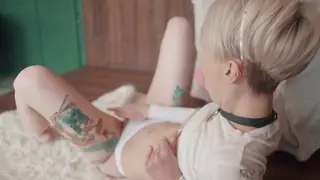 Teen Kitten Teases Plugged Ass in Submissive Play