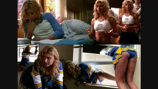 Cheerleader Takes Charge in Femdom Uniform Tease