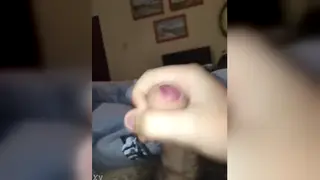 Well-Hung Amateur Strokes His Thick Shaft in Close-Up