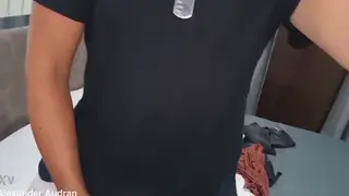 Solo Guy Strokes Until a Thick Load Shoots Out