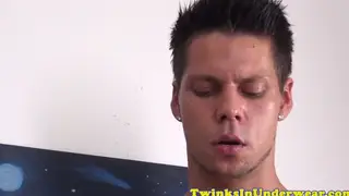 European Masseur Finishes in Twink's Mouth After Oily Massage