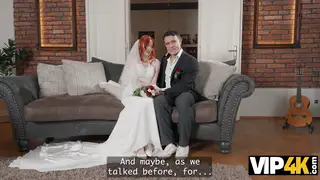 Redheaded Bride Shares Intimate First Night With Husband