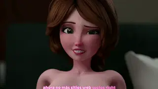 Step Aunt Takes Creampie and Facial in Taboo Clip