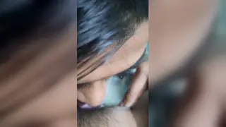 Indian Couple Films Steamy Hotel Blowjob in POV