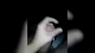 Solo Guy Strokes to Explosive Finish on Camera in Close-Up