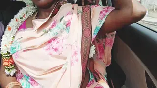 Indian Couple Fucks Hard in a Parked Car