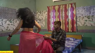 Indian Wife Swallows Every Drop at a Resort
