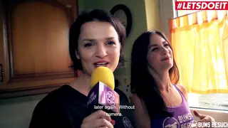 Petite European Brunette Serves Fan With Deep Throat and Rough Ride