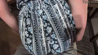 Curvy Wife Gives Outdoor POV Lap Dance