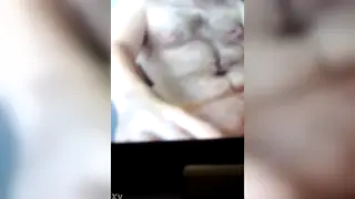 Hairy Guy Works His Hard Length in Close-Up Solo