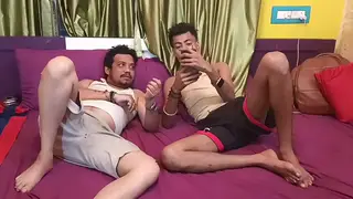 Curvy Indian Women Share a Lucky Guy in a Threesome