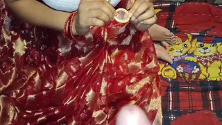 Indian Newlyweds Explore First Night Passion Together
