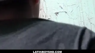 Straight Latino Twink Sucks Stranger for Cash POV