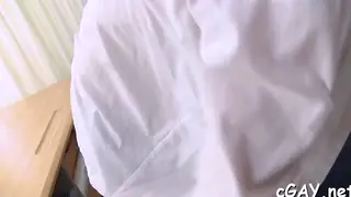 Three Men Share Double Anal Penetration and Creampie