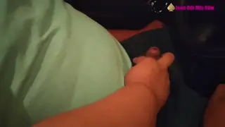 Curvy Latina MILF Flashes Driver Then Fucks Him