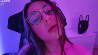 Tattooed Brunette Cosplays While Pleasuring Herself With Toys