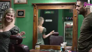 Petite Tattooed Woman Trades Sex for Haircut