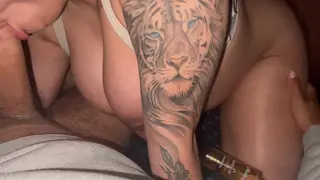 Busty Girlfriend Creams During POV Doggystyle