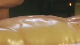 Partner Gives Sensual Massage And Handjob Finish