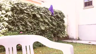 Japanese Compilation Captures Public Pissing in Garden Setting