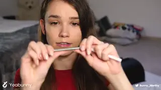 Brunette Rides a Sybian to Intense Orgasm