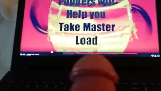 Femboy Jerks Off in Wife's Panties for Dominant Coach