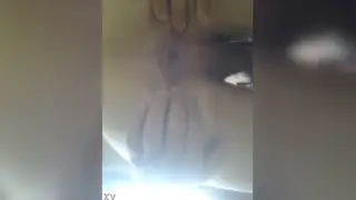 Latino Guy Strokes Alone at Home in Quick Solo