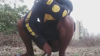 Latino Daddy Barebacks Teen Outdoors