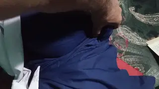 Desi Teacher and Student Share a Desk Encounter