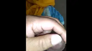 Amateur Strokes His Big Cock in Short Clip