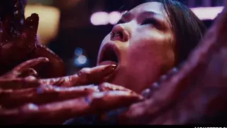 Asian Cosplayer Fingered By Monster In Parody Scene