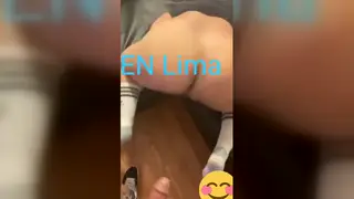 Amateur Guy Performs Solo Show for the Camera in a Homemade Clip