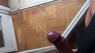 Solo Guy Strokes to Release by the Window