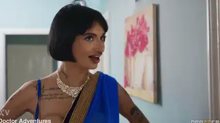 Petite Indian Brunette Takes Deepthroat and Facial in Club Bathroom