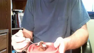 Solo Guy Swallows His First Load After Intense Blowjob