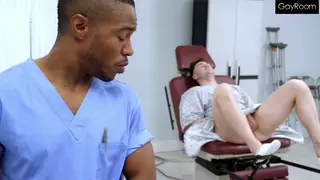 Doctor Delivers BBC Rectal Exam in Clinical Setting