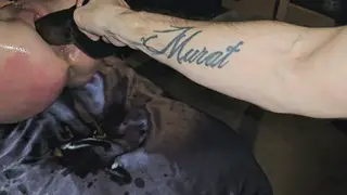 Submissive Wife Endures Harsh Anal Toy Training