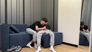 Hairy Studs Share Raw Passion and Foot Play