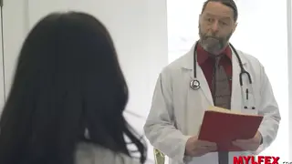 Busty MILF Undergoes Anal Examination by Doctor