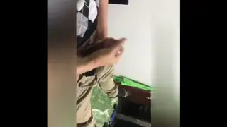 Latino Guy Takes a Deep, Wet Blowjob
