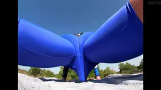 Muscular European Twink Strokes to Cumshot in Sheer Lingerie