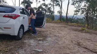 Latino Takes BBC Raw in POV Car Hookup
