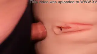 Woman Handles Two Cocks in a Double Penetration