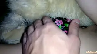 POV Surprise Fuck with Busty Girlfriend in Bed