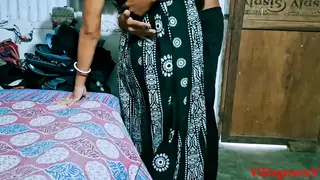 Indian MILF Gives a Handjob on Webcam for Her Husband